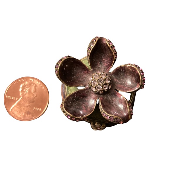 Jay Strongwater Flower Trinket Box - Picture 11 of 13